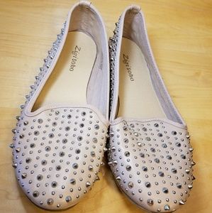 zigi soho studded flats